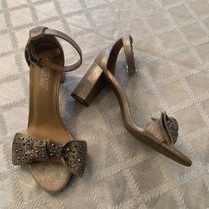 Aerosoles Gold Heels